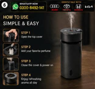 Aroma Diffuser car perfume 4