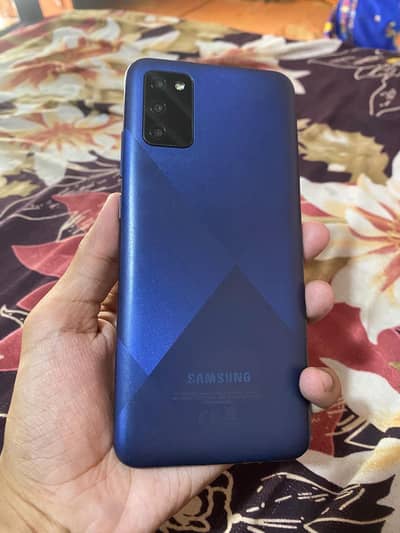 Samsung a02s gb 3 32 BOX ni hai