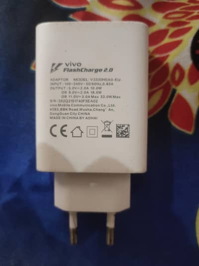 Vivo 33 watt flash charge