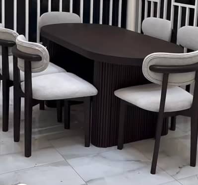 Dining Table /Wooden Dining / Top Wooden Dining Set /8 Seater Dining