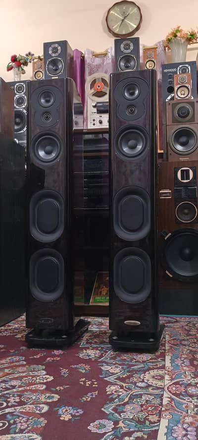 top of the line hiend speakers Klipsch Polk audio