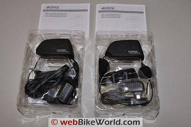motorcycle Bluetooth headset and intercom 9