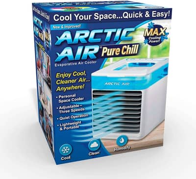 Arctic Air Ultra Evaporative Air Cooler By Ontel Portable 3 Speed Hyd