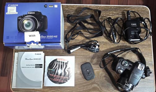 Canon PowerShot SX50 HS – Incredible 50x Optical Zoom Bridge Camera