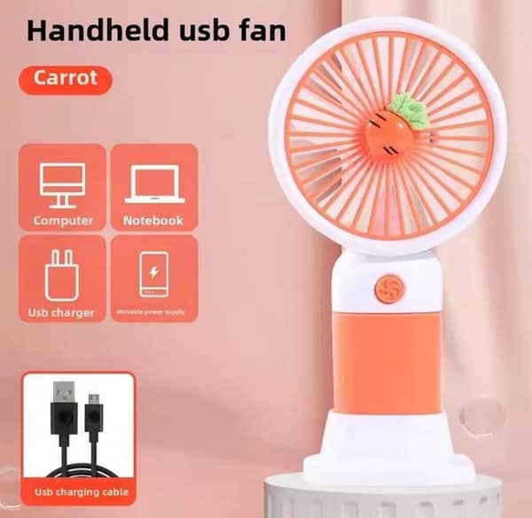 USB Rechargeable Mini Hand Fan