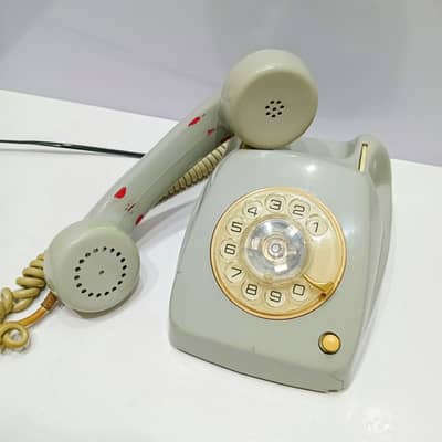 Vintage 1970s Classic Rotary Dial Telephone | Made in Spain