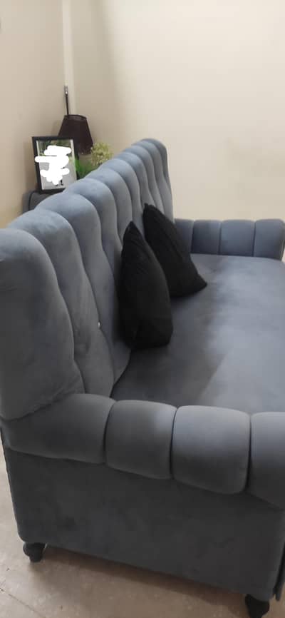 5seater velvet cushion newly built
