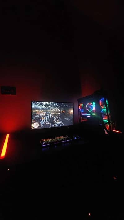 Gaming Table with Argb lights