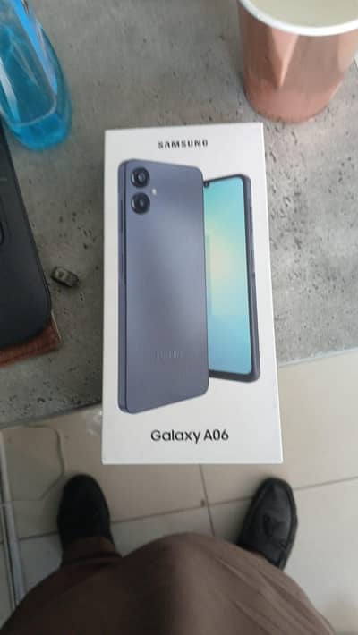 Samsung Galaxy A06 with box sale read add complete