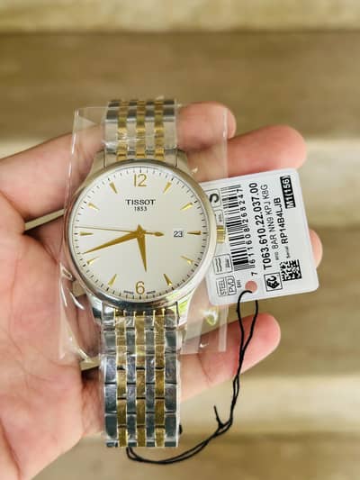 Tissot T063.610. 22.037. 00 T-Classic Men’s Original Two Tone $$ Watch