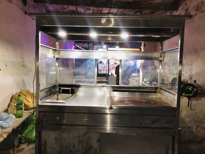 Shawarma Bueger counter