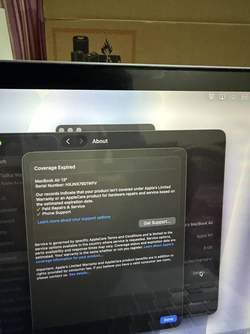 Macbook Air 17
