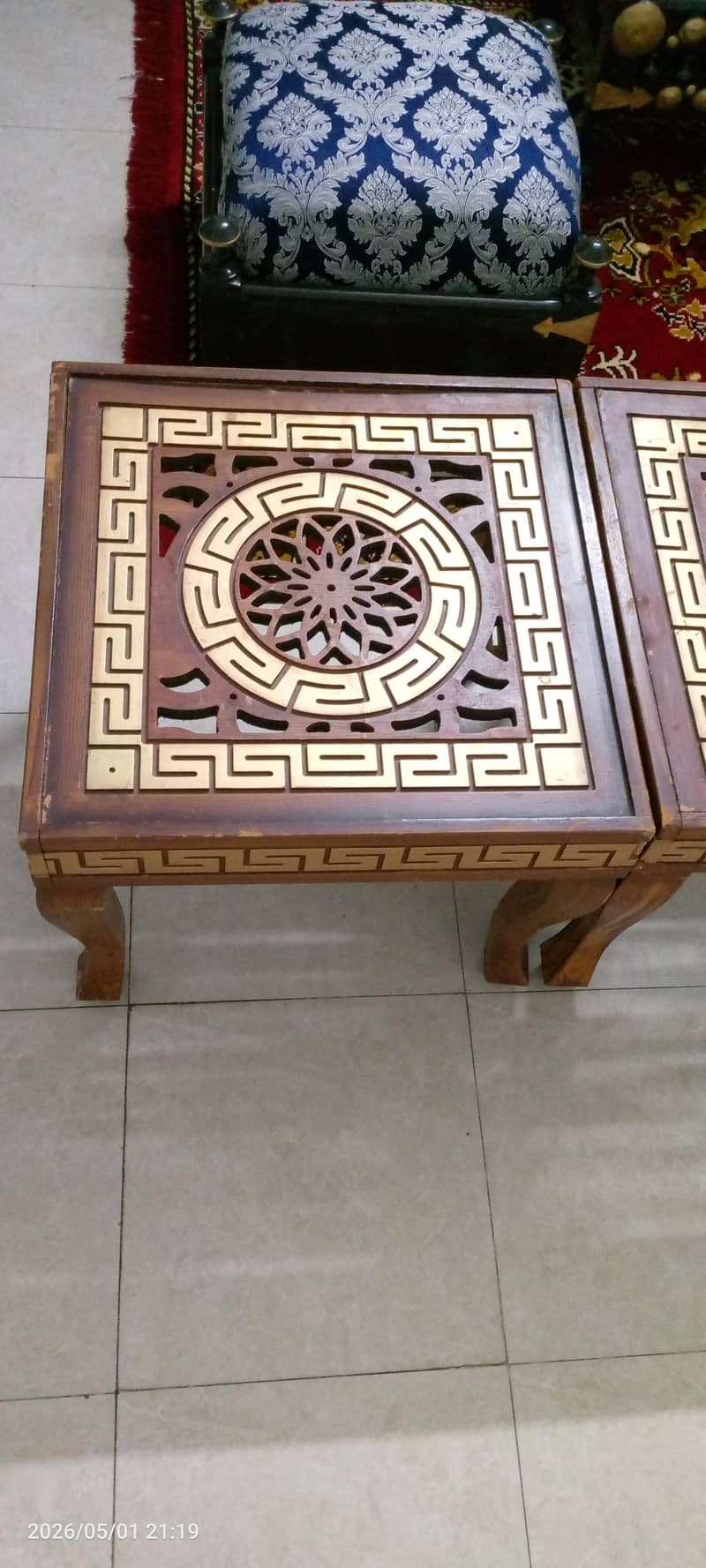 2 Piece Table Set (Center +  Side Table) – Stylish & Solid 3