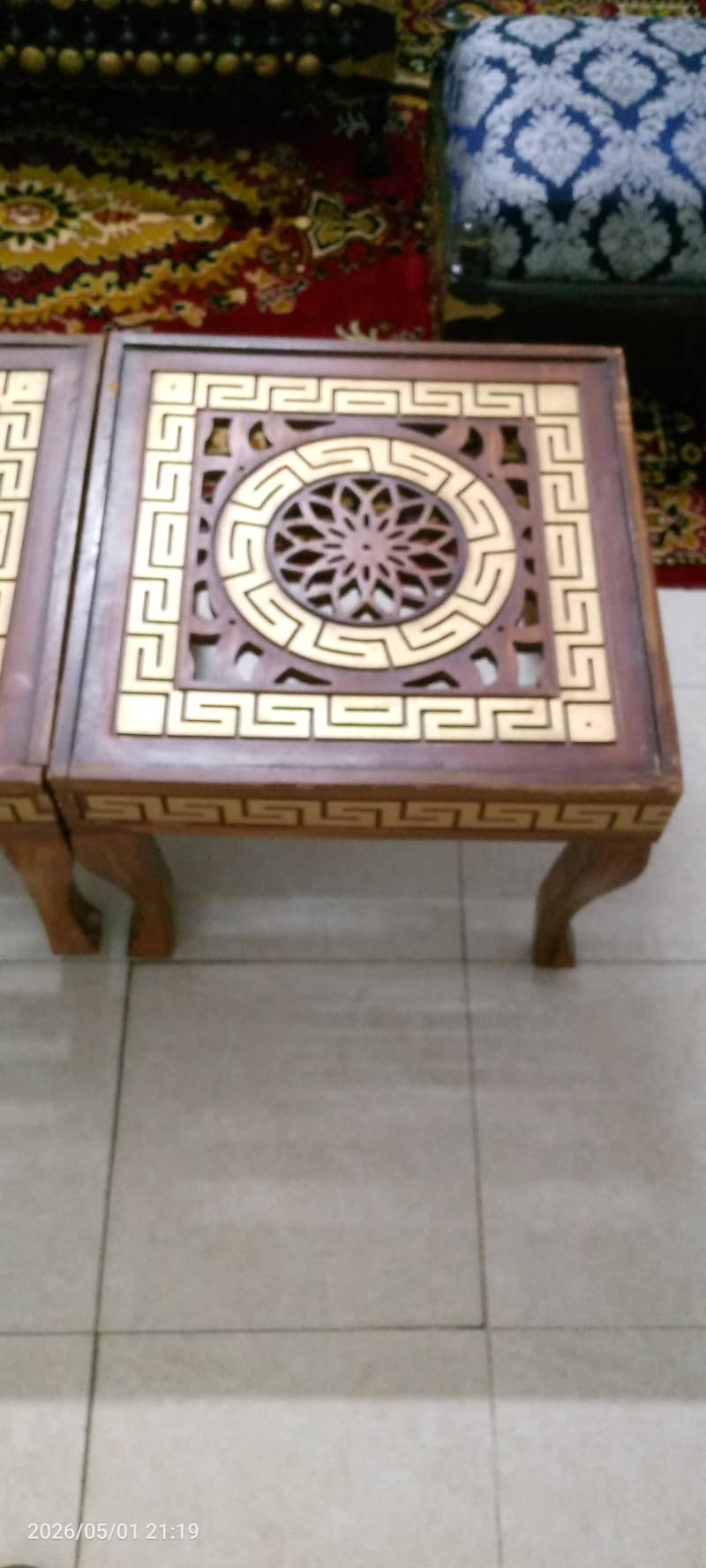 2 Piece Table Set (Center +  Side Table) – Stylish & Solid 4