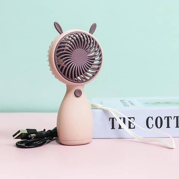 Mini Fan USB Charging Speeds Plastic Portable Handheld Cooling Fan for Summer