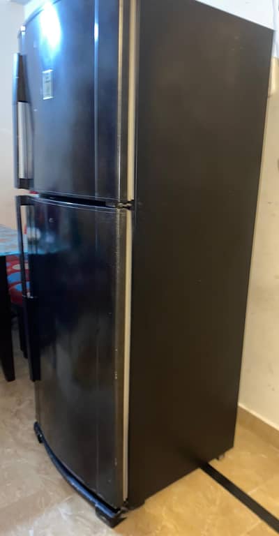 Dawlance refrigerator frige Metallic Black shadman town decor freezer