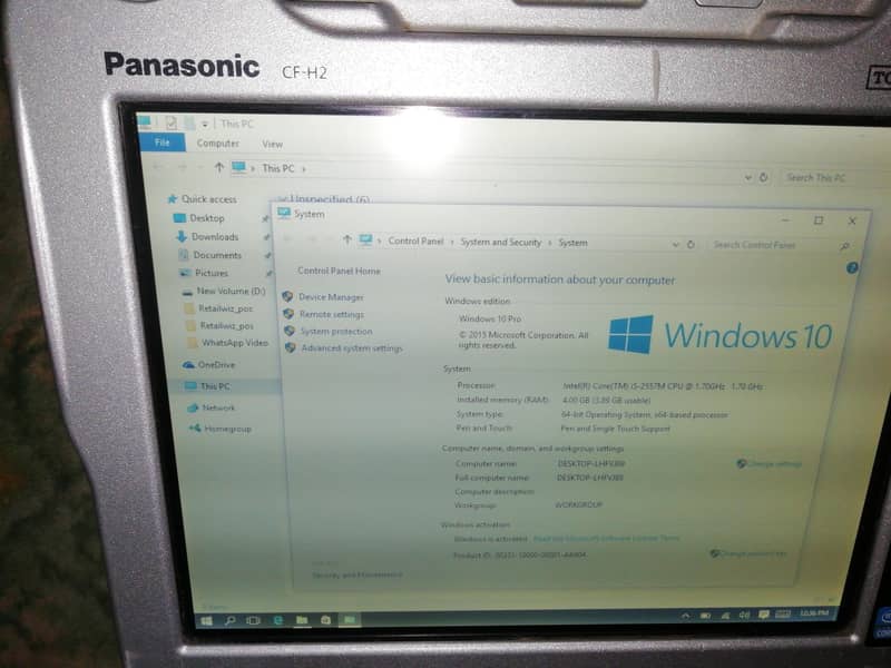 panasonic windows tablet 6