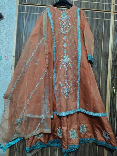 Asim jofa brand new party wear three piece dress