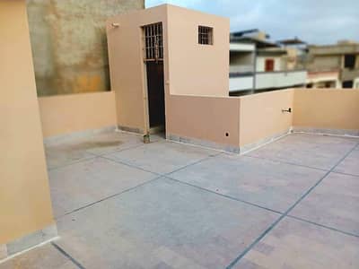 House for sale 120 Sq. yds G+1, 4 BHK on each floor 40ft wide road Facing For Sale In Sindh Baloch C. H. Society Jouhar B