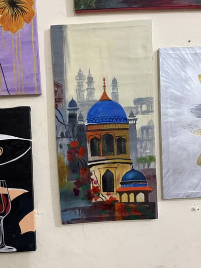 Handmade Acrylic Paintings, Abstract,Calligraphy,Landscapes, All Sizes