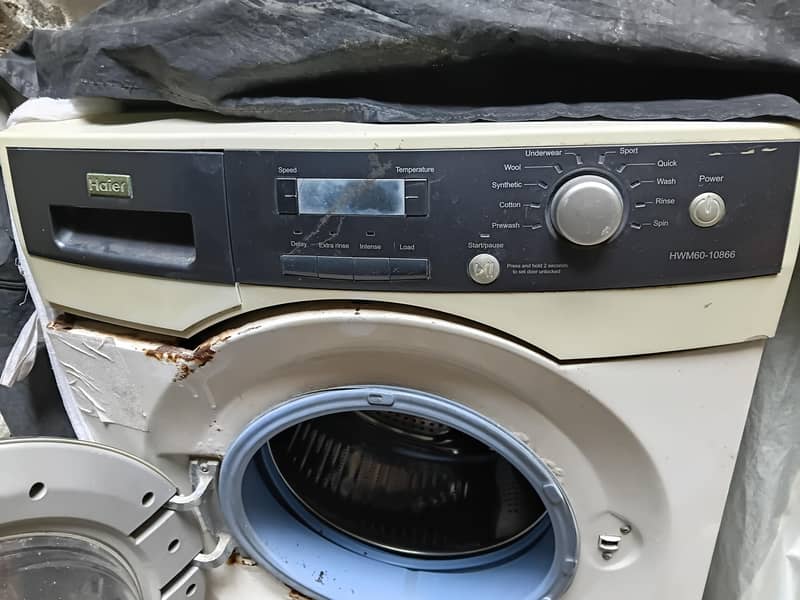 Haier Front load fully automatic 1