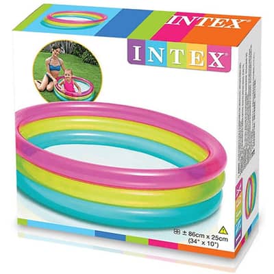 INTEX 3 feet baby swimming pool multi color