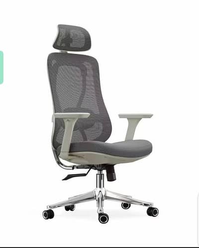 Ergonomic Mesh Office Chair with Headrest & Adjustable Armrests