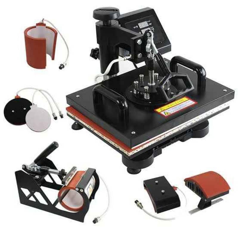 cutting plotter and 5 in 1 Sublimation machine 1