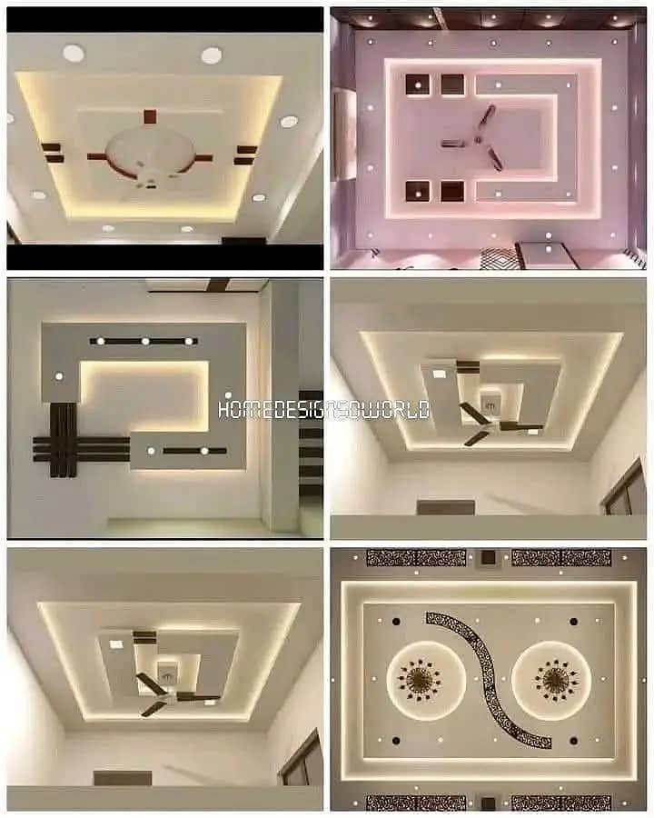 2x2 Ceiling/False ceiling/Gypsum ceiling/Fancy ceiling/Pop ceiling 4
