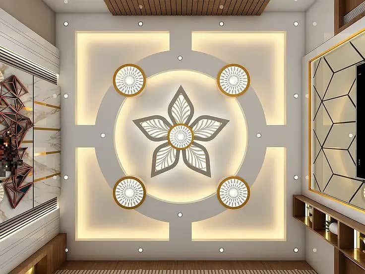 2x2 Ceiling/False ceiling/Gypsum ceiling/Fancy ceiling/Pop ceiling 3