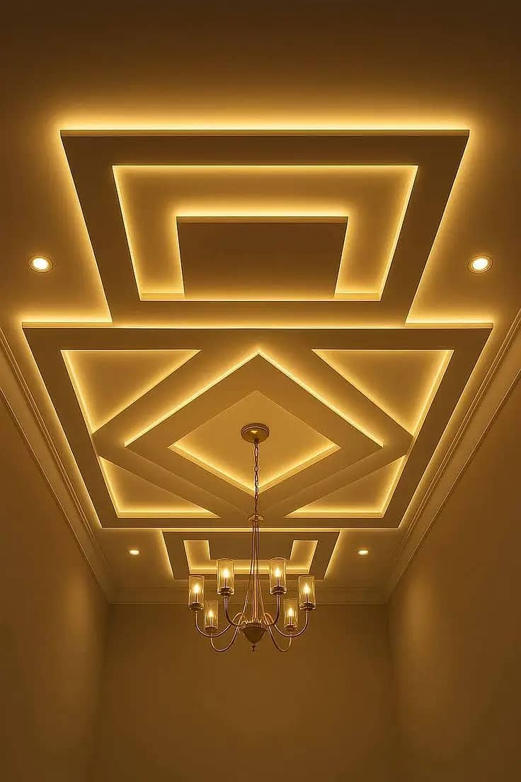 2x2 Ceiling/False ceiling/Gypsum ceiling/Fancy ceiling/Pop ceiling 5