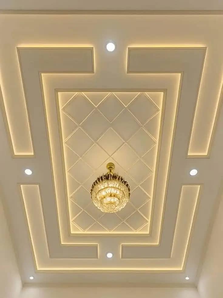 2x2 Ceiling/False ceiling/Gypsum ceiling/Fancy ceiling/Pop ceiling 10