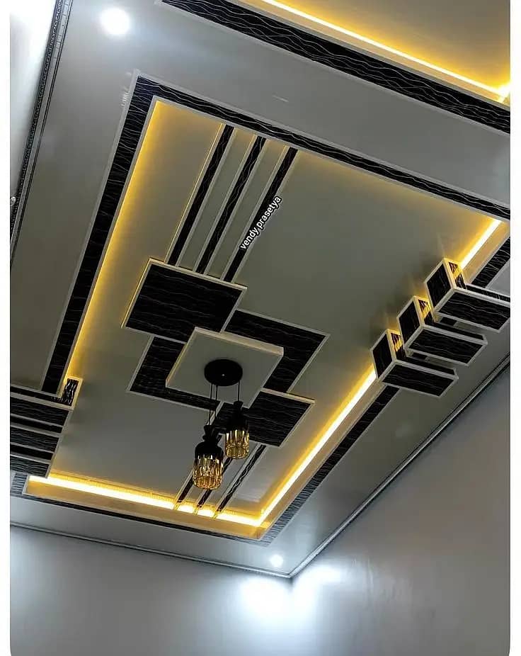 2x2 Ceiling/False ceiling/Gypsum ceiling/Fancy ceiling/Pop ceiling 17