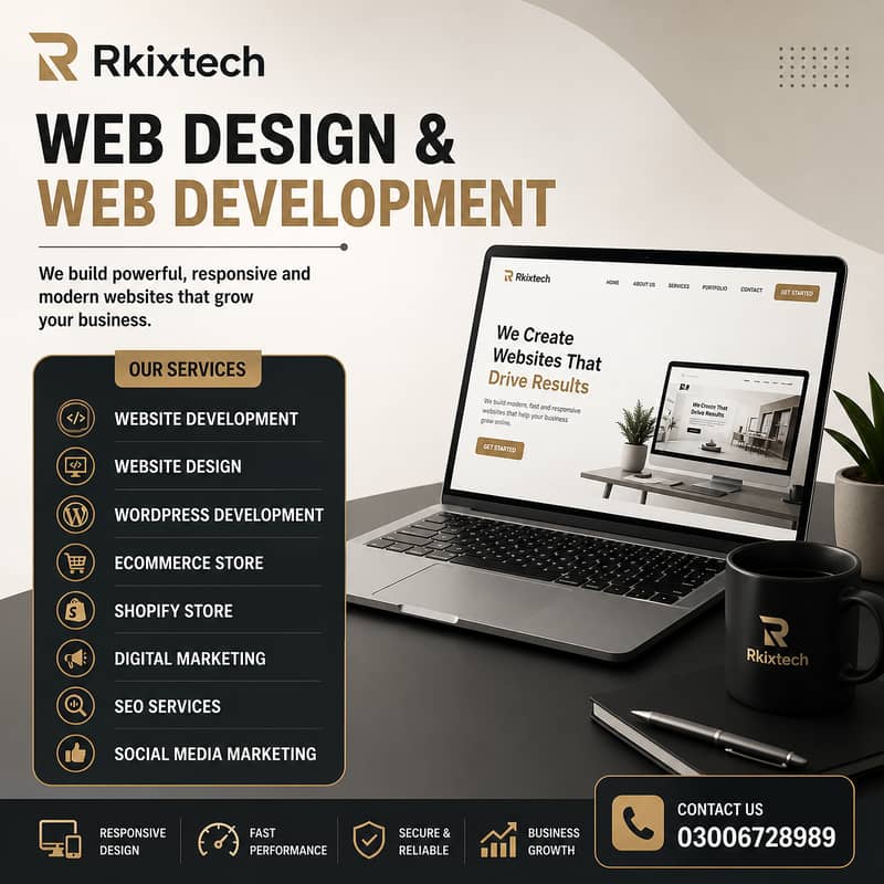 Website development | Website Design | wordpress | Ecommerce | Shopify 2