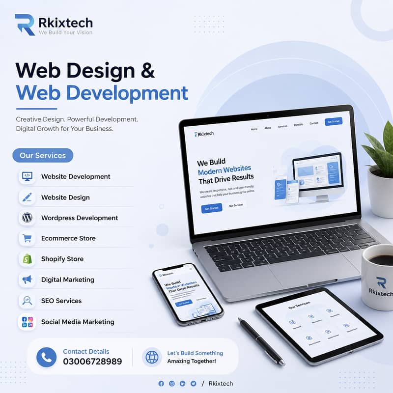 Website development | Website Design | wordpress | Ecommerce | Shopify 3
