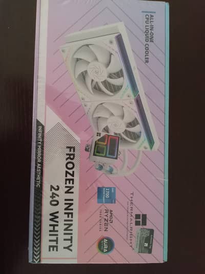 AIO Liquid Cooler (white in Colour)