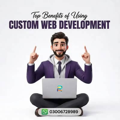 Custom Website Development | Business K Liye Special Design | 40% OF