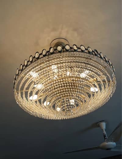 Luxury Round Crystal Chandelier Ceiling Light