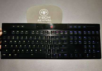Corsair K100 Air Wireless Rechargeable RGB Mechanical Keyboard