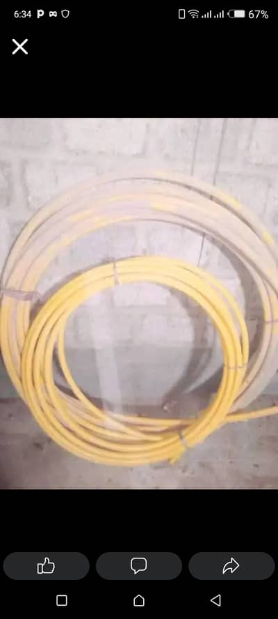 PVC roll pipe 100 fot