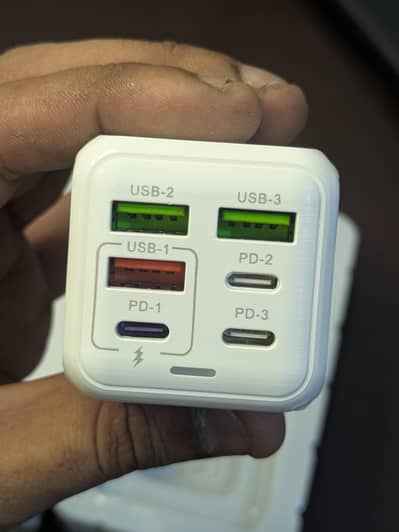 150W Universal Fast Charger  6 Port Multi Device Charger (03104261947)
