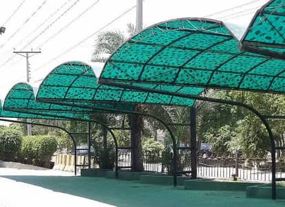 Fiber glass sheds- Car parking sheds- All sheds available- Window shed