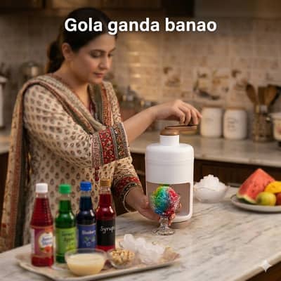 Gola Ganda Maker | Ice Crusher For Kitchen Use