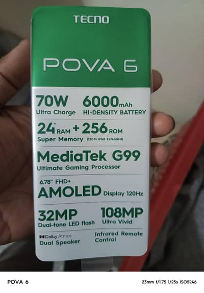 TECNO POVA 6