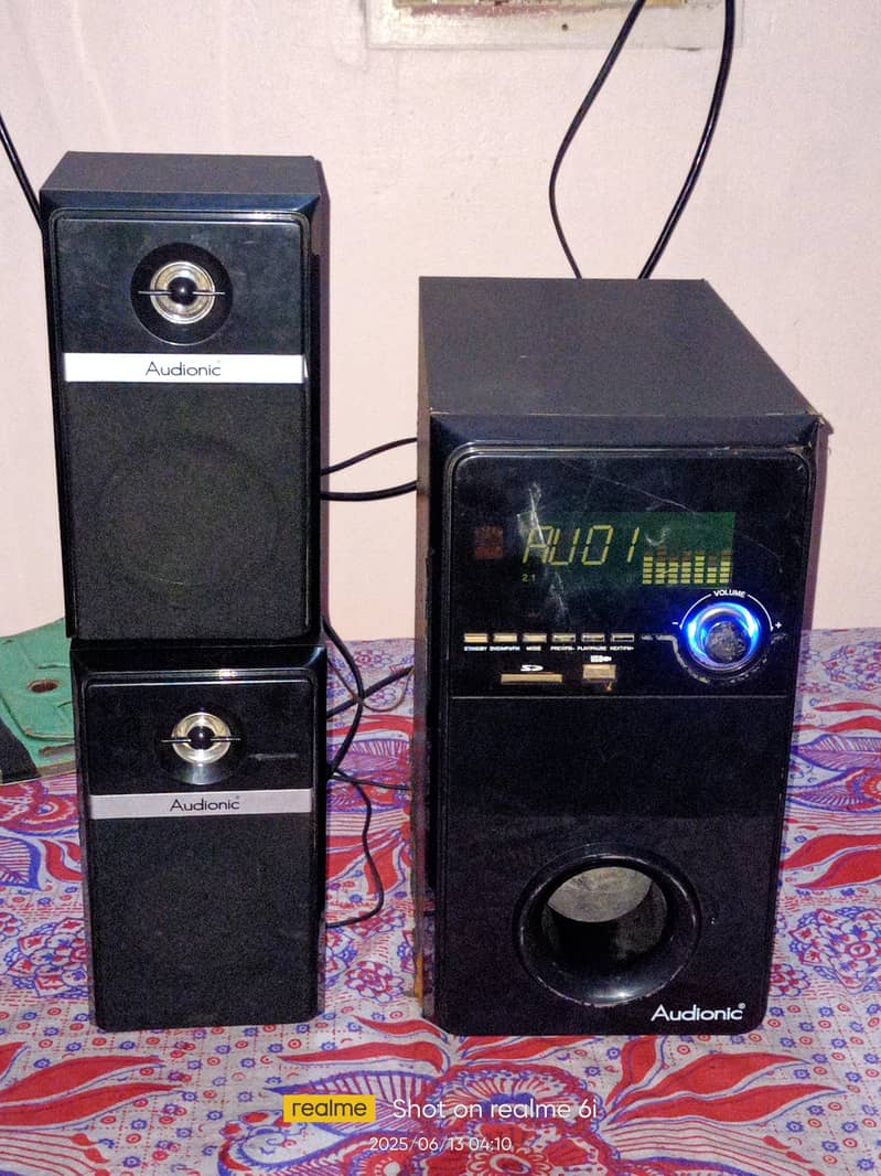 audionic vision 7.7 Bluetooth speaker 0