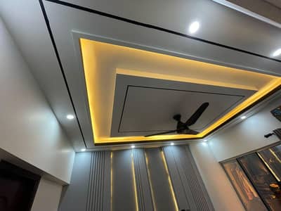 Plastic Paris ceiling / Gypsum board ceiling / Media Wall/ PVC panel