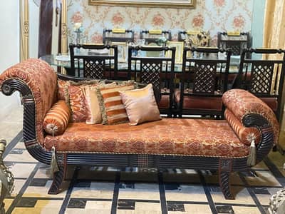 dewan/wooden dewan/  poshis dewan