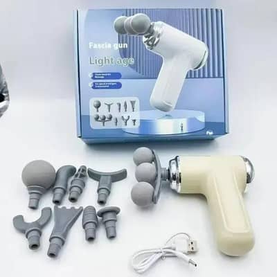 Body Massager Gun:  LIGHT AGE-LM-130-Fascia Gun