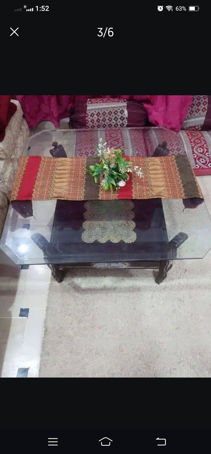 1 big size table 2