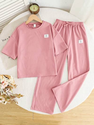Trouser and shirt for girls for summer